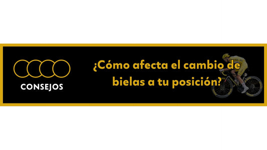 ¿Como afecta el cambio de bielas a tu posición sobre la bicicleta?