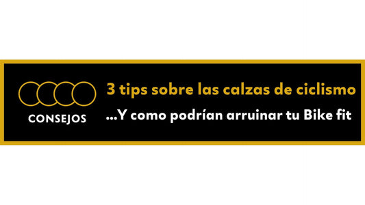 3 Consejos sobre las Calzas de ciclismo Y como podrían arruinar tu Bike Fit