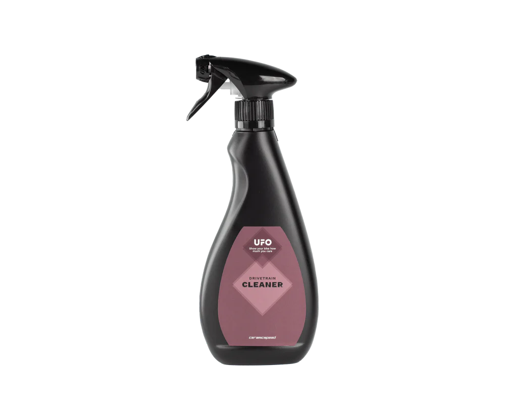 CeramicSpeed UFO Drivetrain Cleaner 500ml – Limpiador de transmisión para bicicleta.