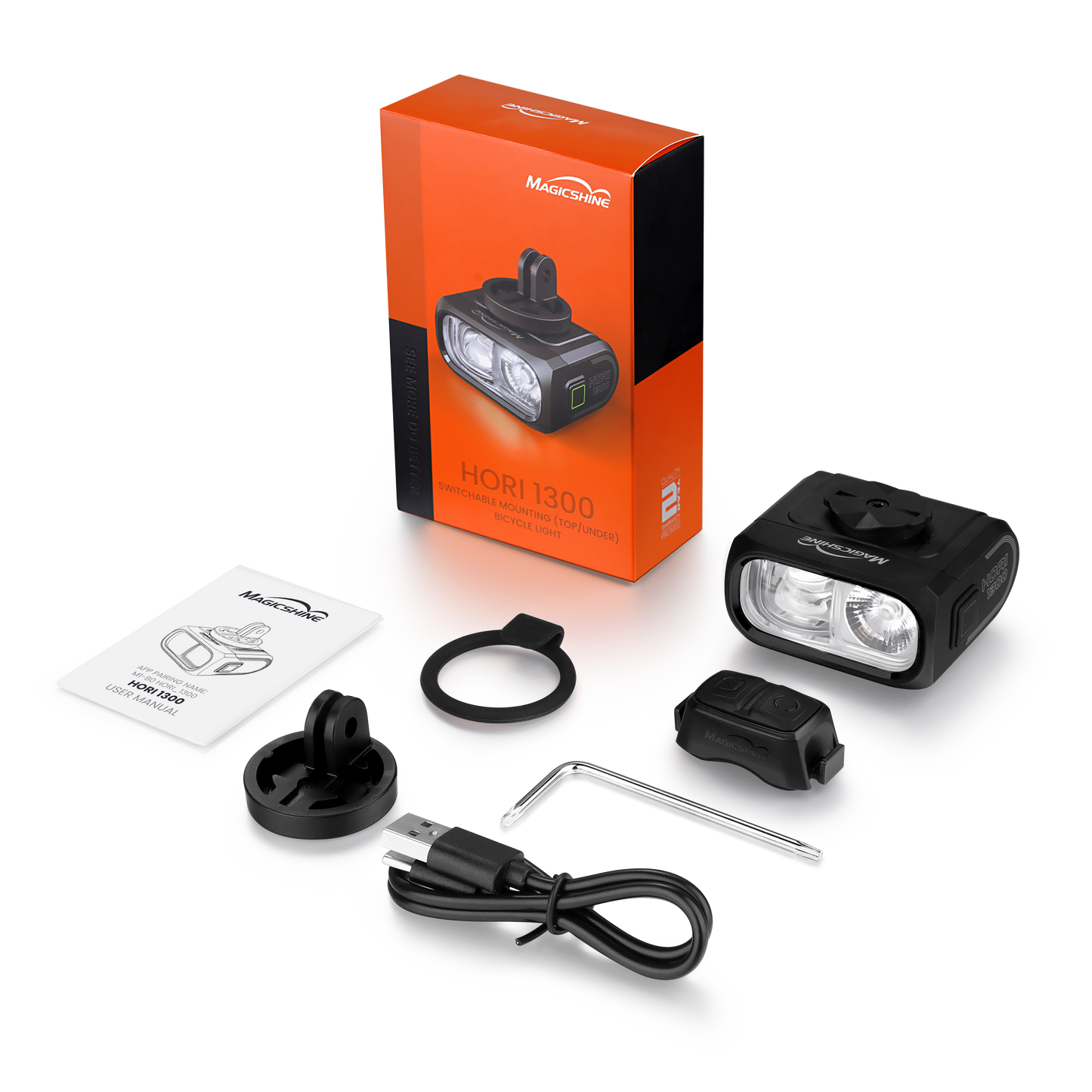 Magicshine HORI 1300 - Luz delantera de ciclismo
