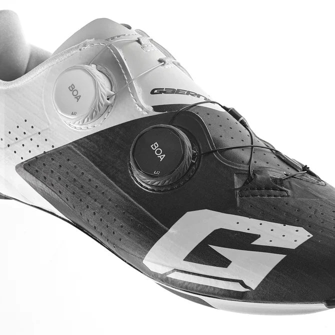 Gaerne G.JET – Zapato de ciclismo de ruta blanco-negro