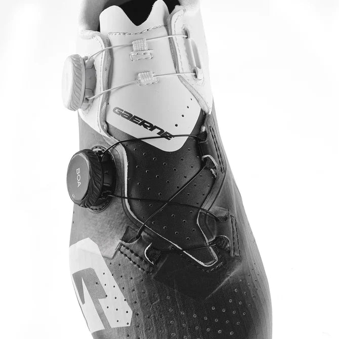 Gaerne G.JET – Zapato de ciclismo de ruta blanco-negro