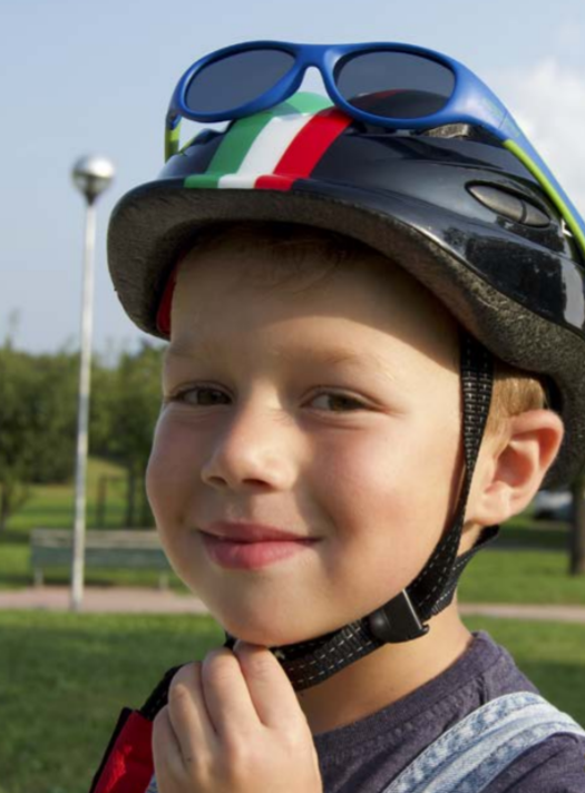 Salice 161 - Anteojos deportivos elasticados para niños de 3 a 6 años (3 colores)