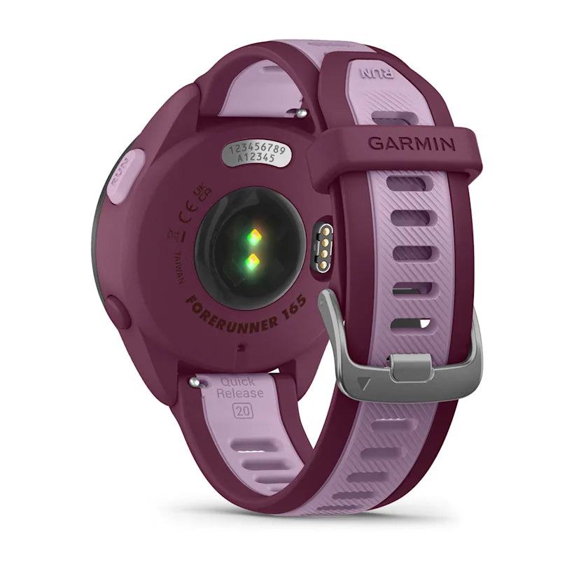 Garmin Forerunner® 165 Music Fuchsia/Coral - Reloj GPS Multideporte con Pantalla AMOLED