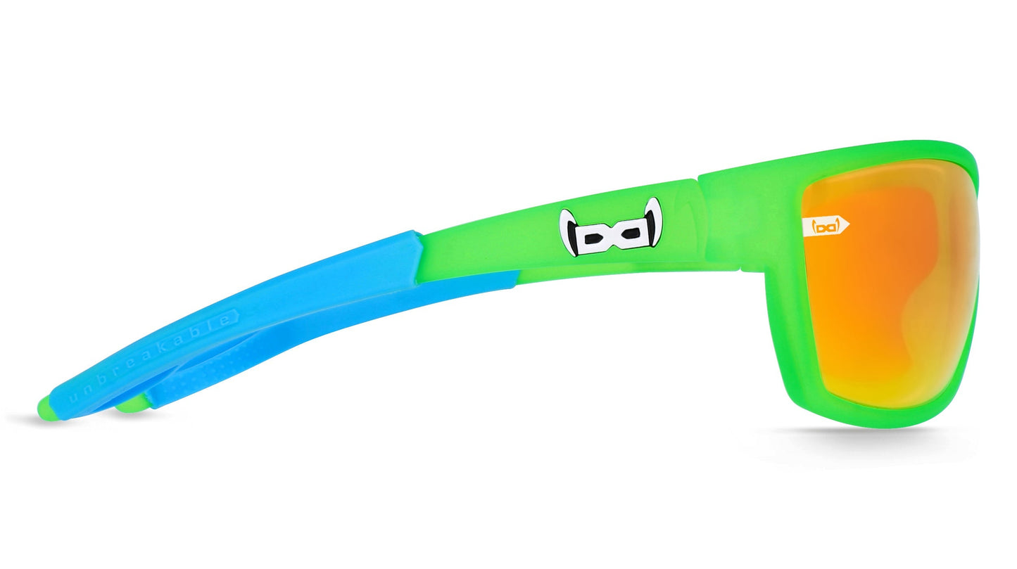 Gloryfy G13 Neo Green – Anteojos de sol deportivos irrompibles