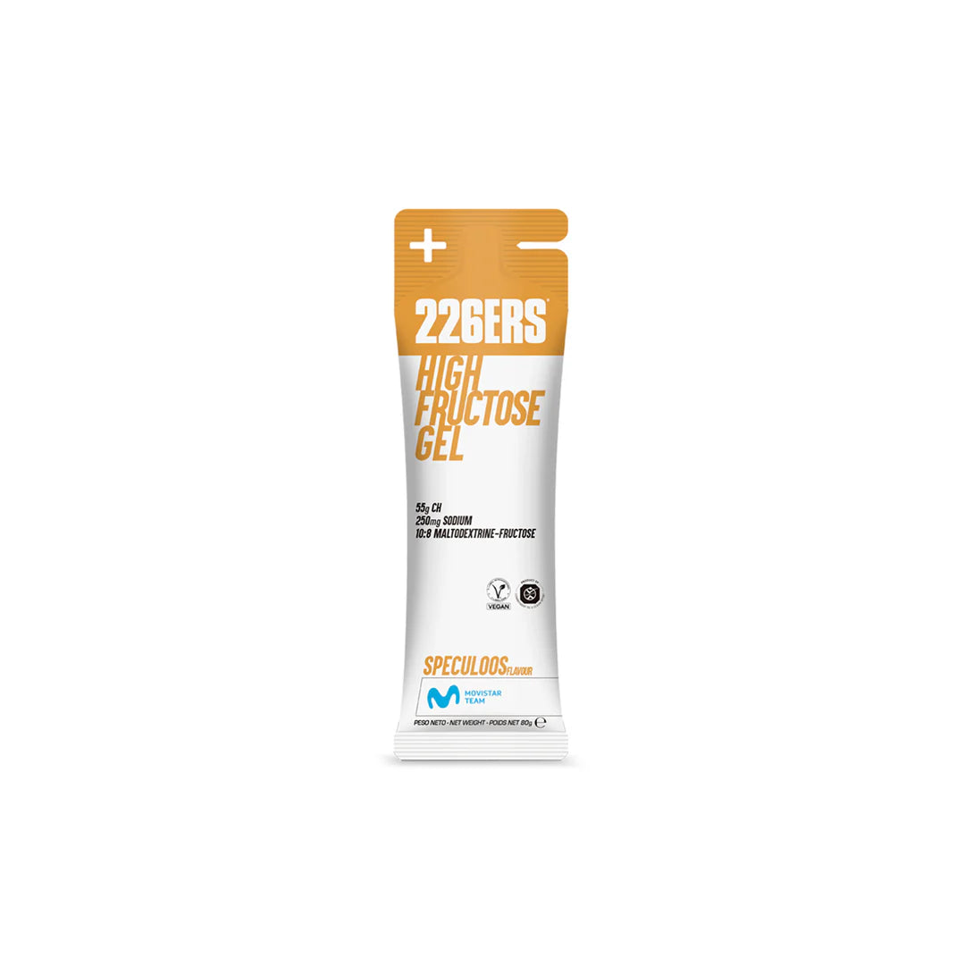 226ERS High Fructose Gel – Gel energético con fructosa 2 sabores (3 formatos 80 g, 44 g y en Caja de )