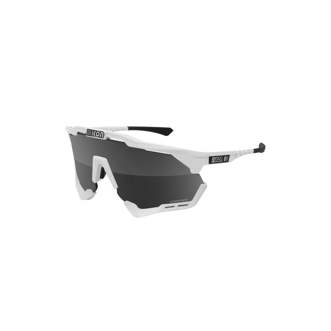 Scicon Aeroshade XL - Anteojos deportivos de ciclismo Multimirror + Rain Clear Lenses