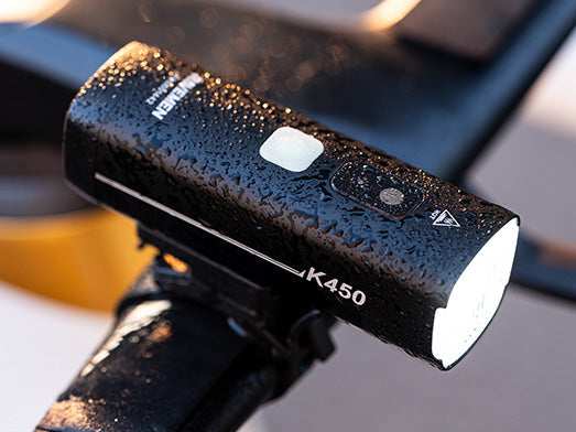 Luz delantera para bicicleta Ravemen K450