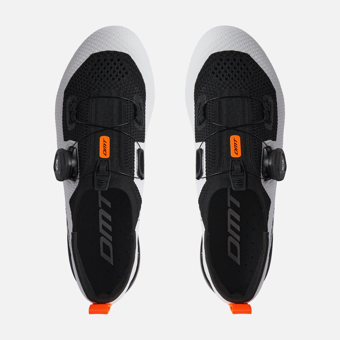 DMT KT1 – Zapato de ciclismo de Triatlón (blanco negro 1 boa)