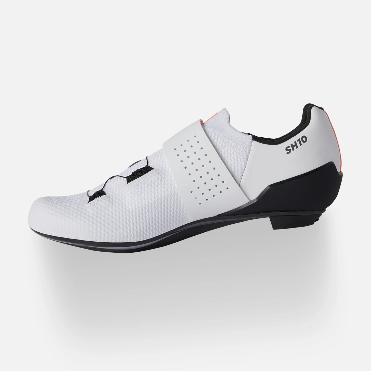 DMT SH10 – Zapato de ciclismo de ruta (Blanco 2 boas)