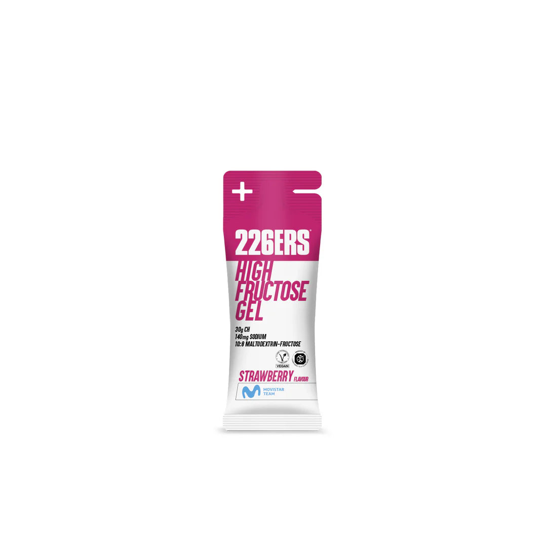 226ERS High Fructose Gel – Gel energético con fructosa 2 sabores (3 formatos 80 g, 44 g y en Caja de )