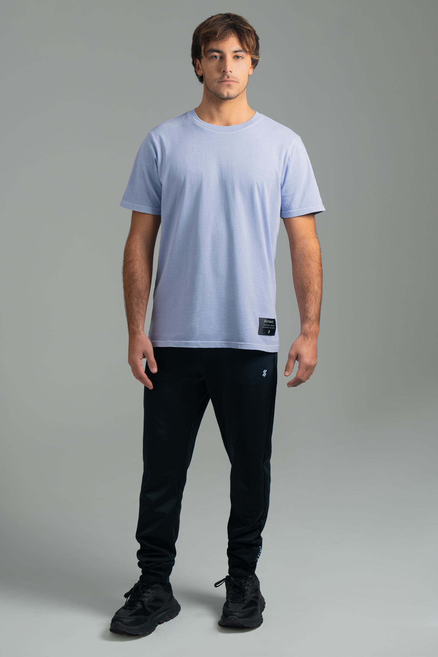 Ultimate Polera MC - Camiseta de vestir Lifestyle Hombre Purple Ash