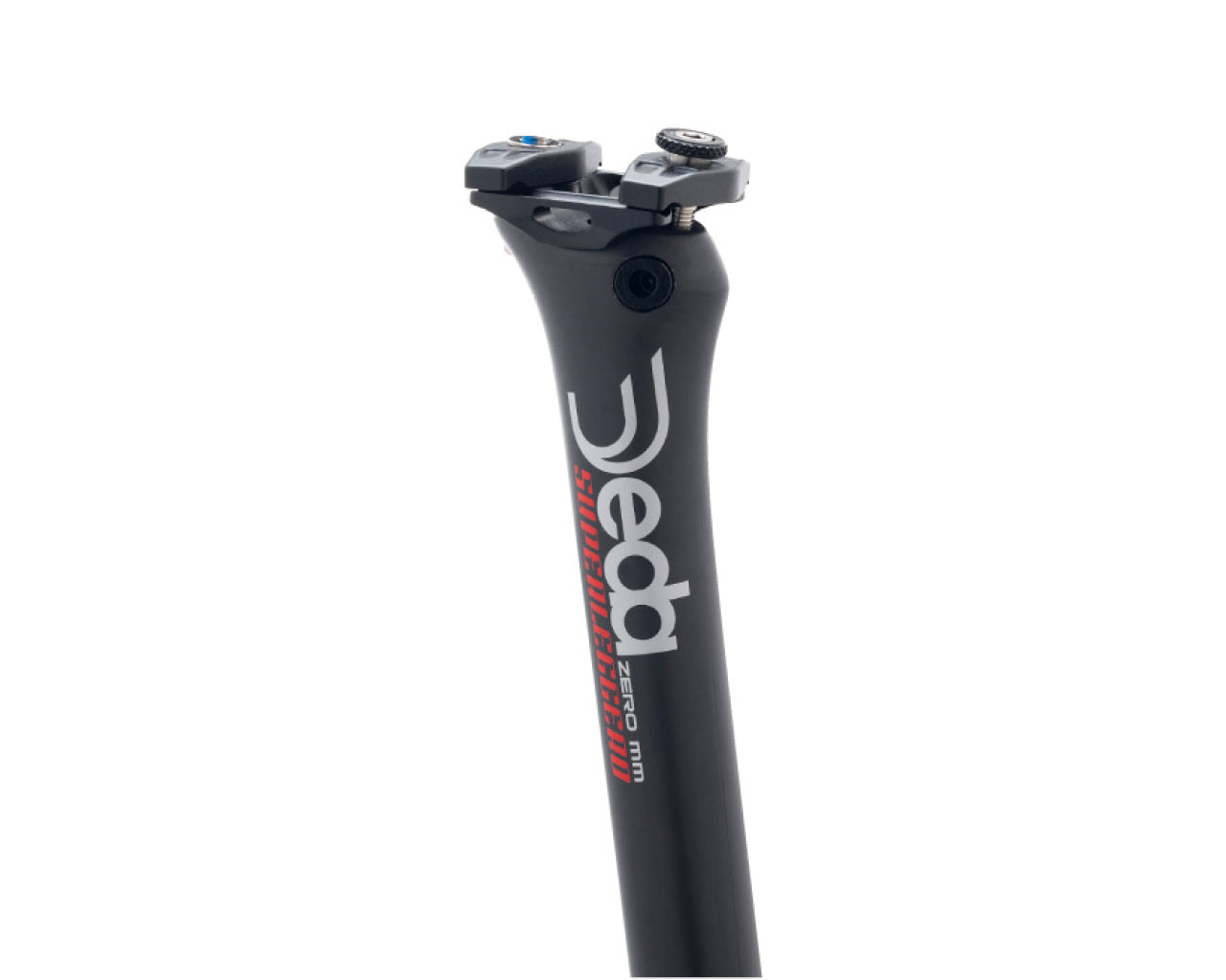Deda SUPERLEGGERO seatpost - Tubo de sillín de carbono (Tija Diferentes medidas 25 mm y 0 mm setback)