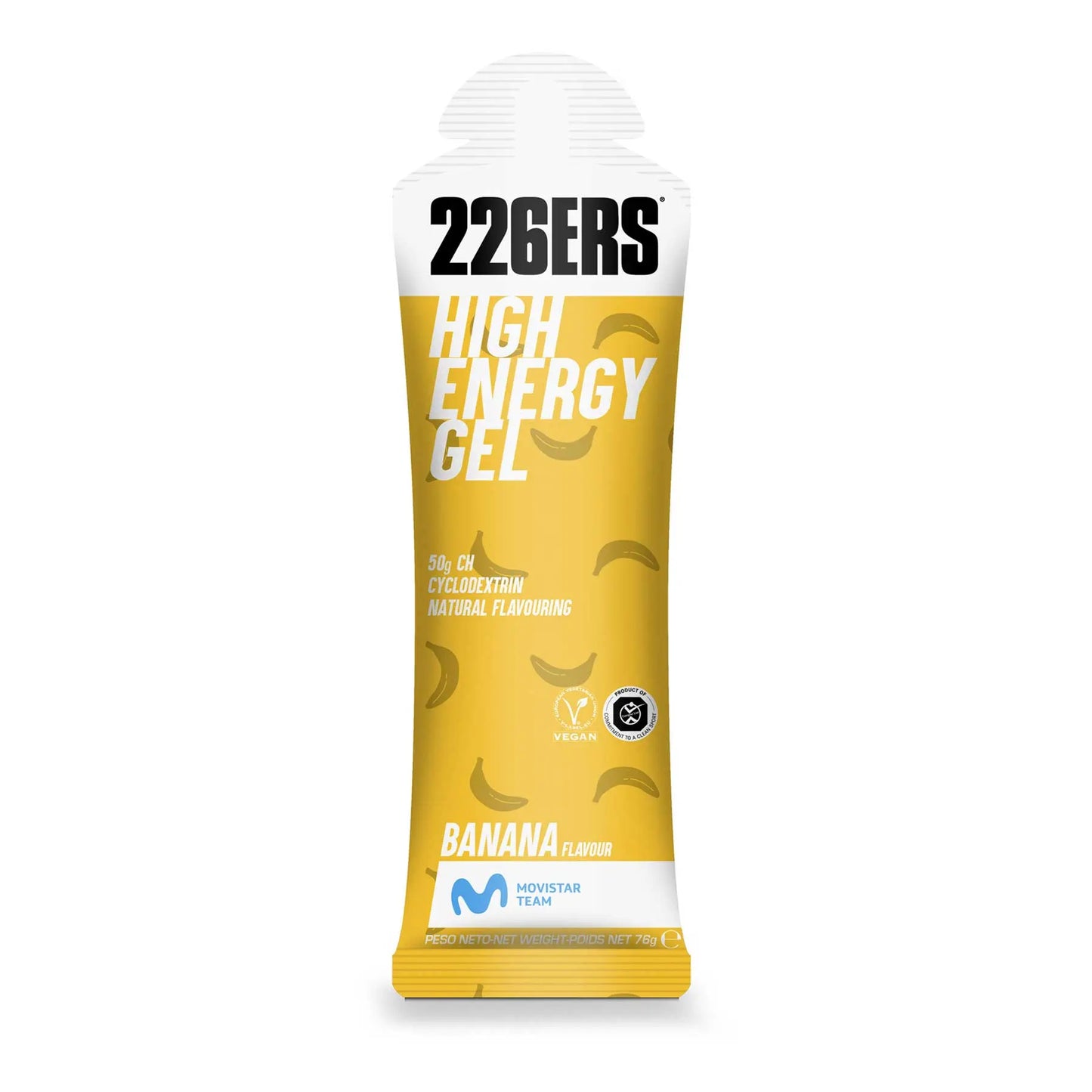 226ers High Energy Gel - 76grs vegano (4 Sabores)