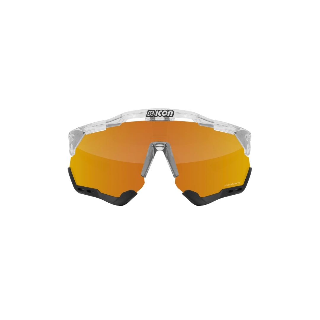 Scicon Aeroshade XL - Anteojos deportivos de ciclismo Multimirror + Rain Clear Lenses