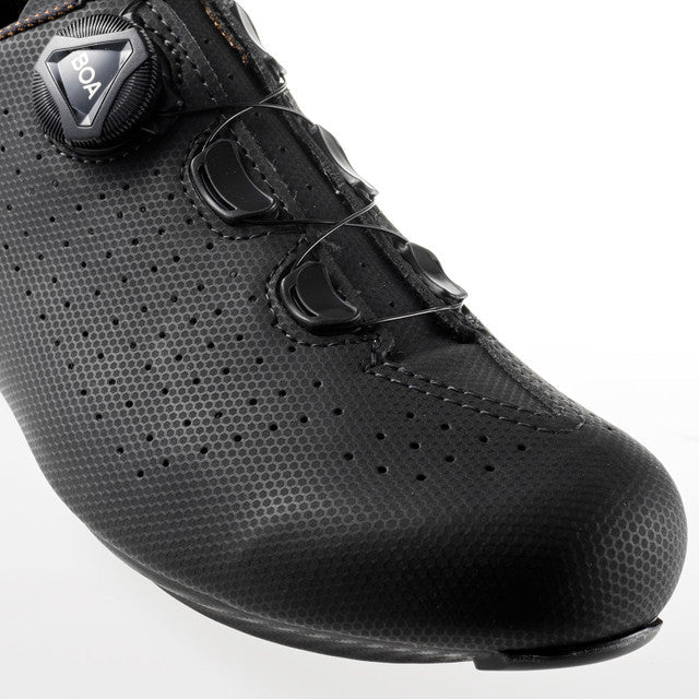 GAERNE G. SPRINT LADY - Zapato de Ciclismo de ruta para Mujer. Suela Nylon y Carbono (Color Negro)