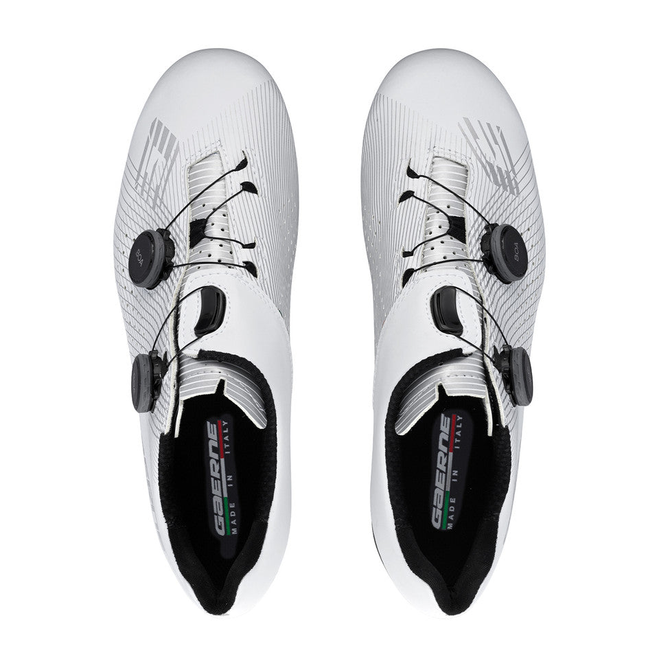 Gaerne G.FUGA – Zapato de ciclismo de ruta blanco