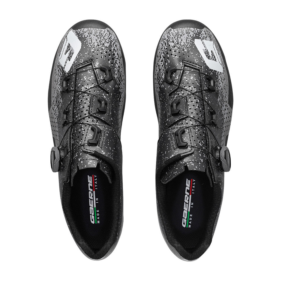 Gaerne G.LAMPO – Zapato de ciclismo MTB para cerro y gravel (Gris/negro)