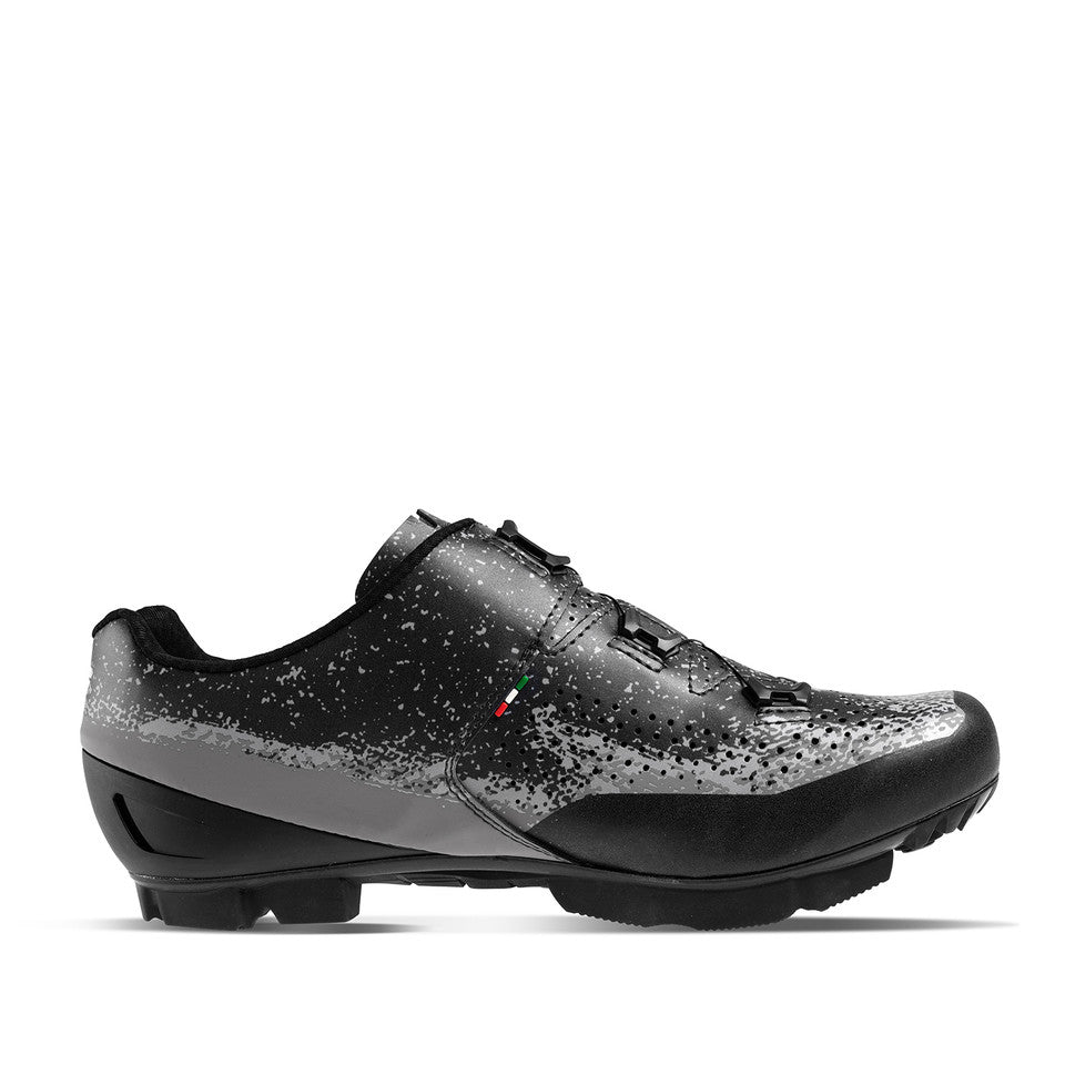 Gaerne G.LAMPO – Zapato de ciclismo MTB para cerro y gravel (Gris/negro)