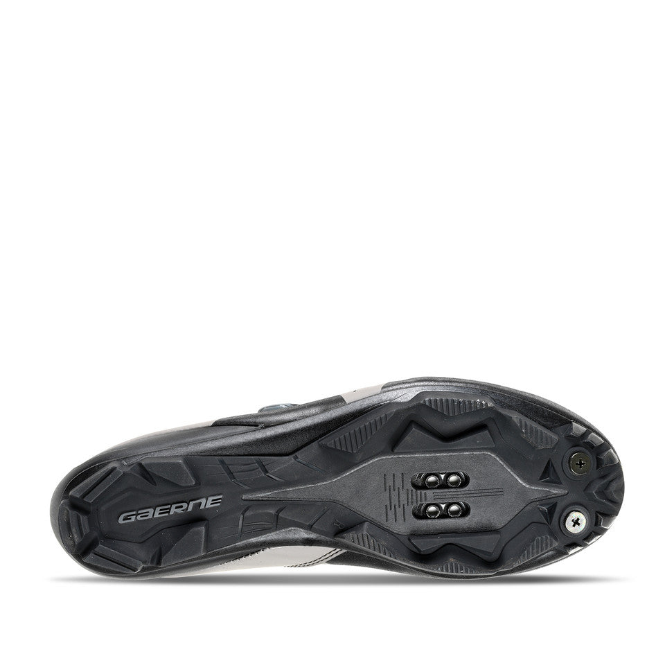 Gaerne G.LAMPO – Zapato de ciclismo MTB para cerro y gravel (Gris/negro)
