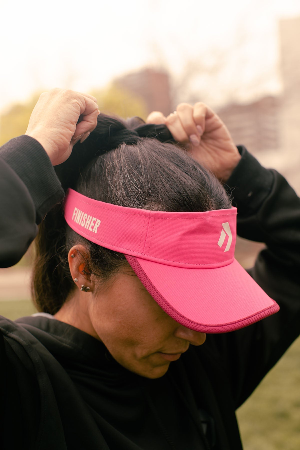 Visera Running "Pace Pro" Fucsia Finisher