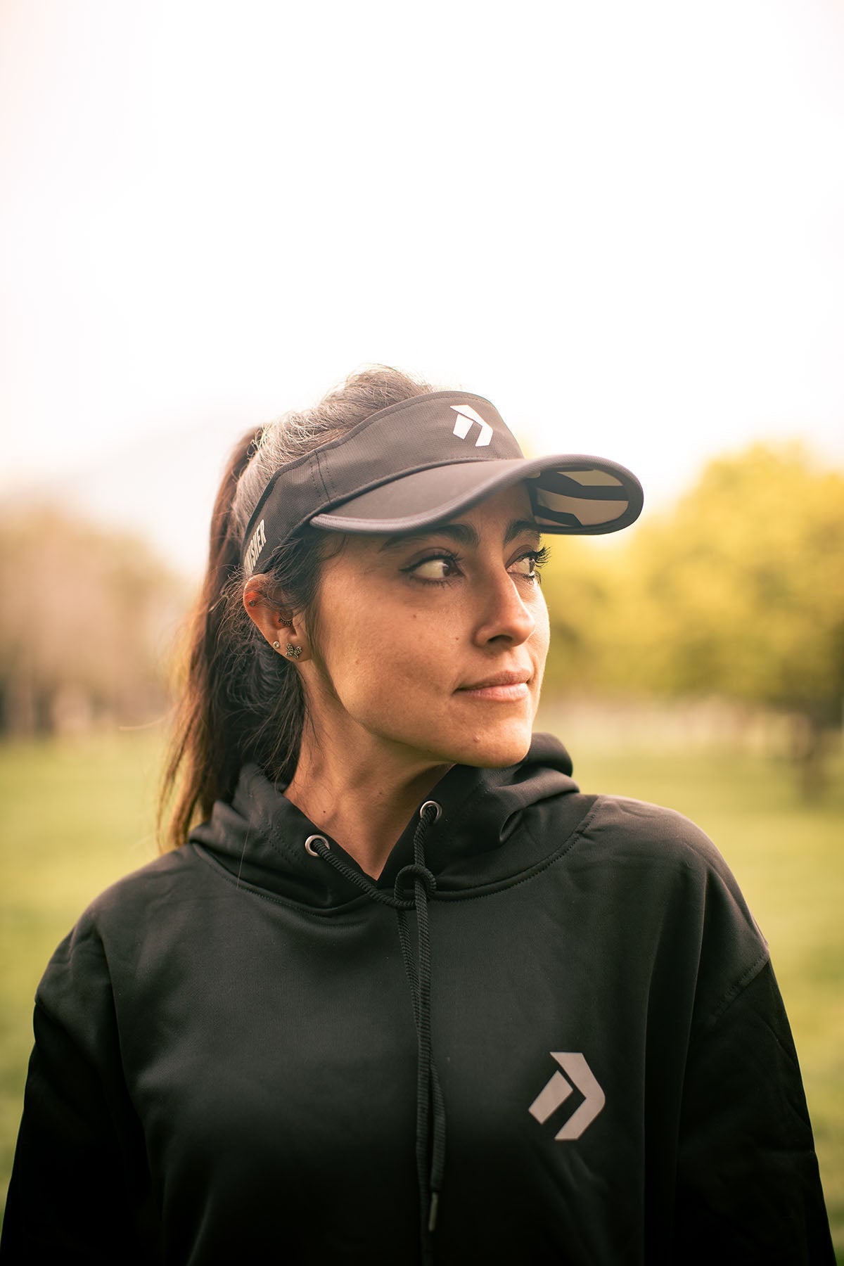 Visera Running "Pace Pro" Negro Finisher