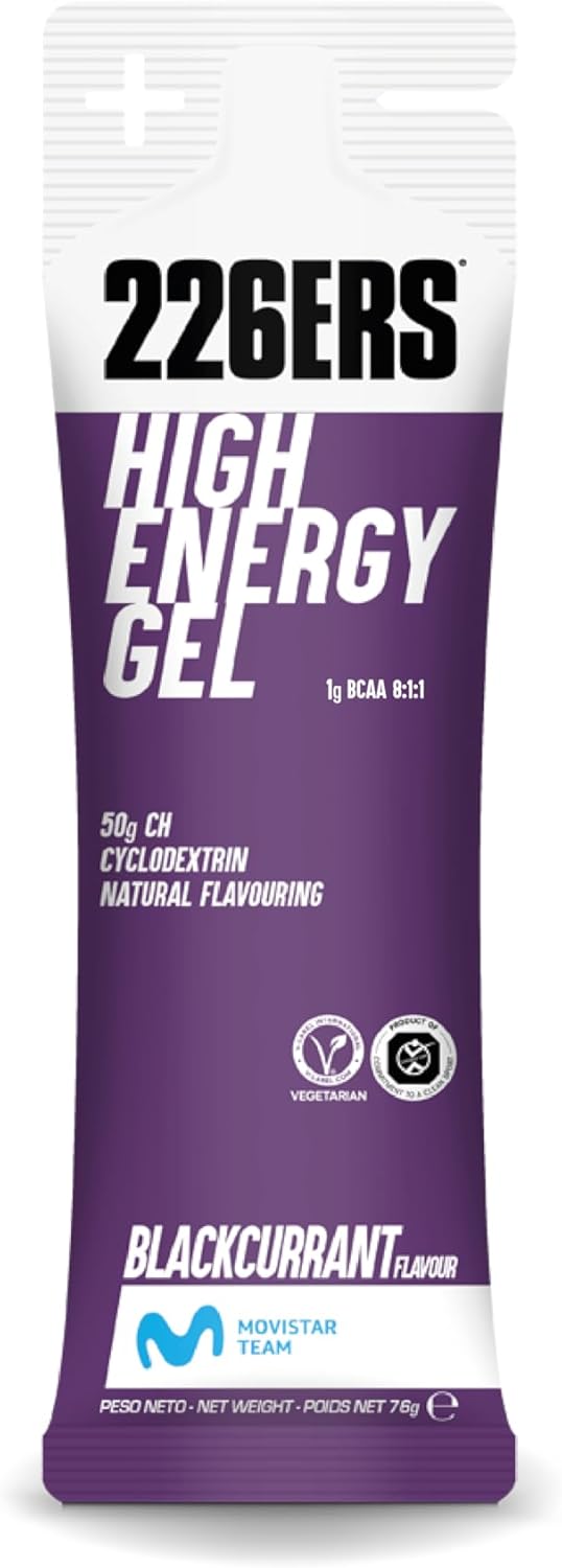 226ers High Energy Gel - 76grs vegano (4 Sabores)