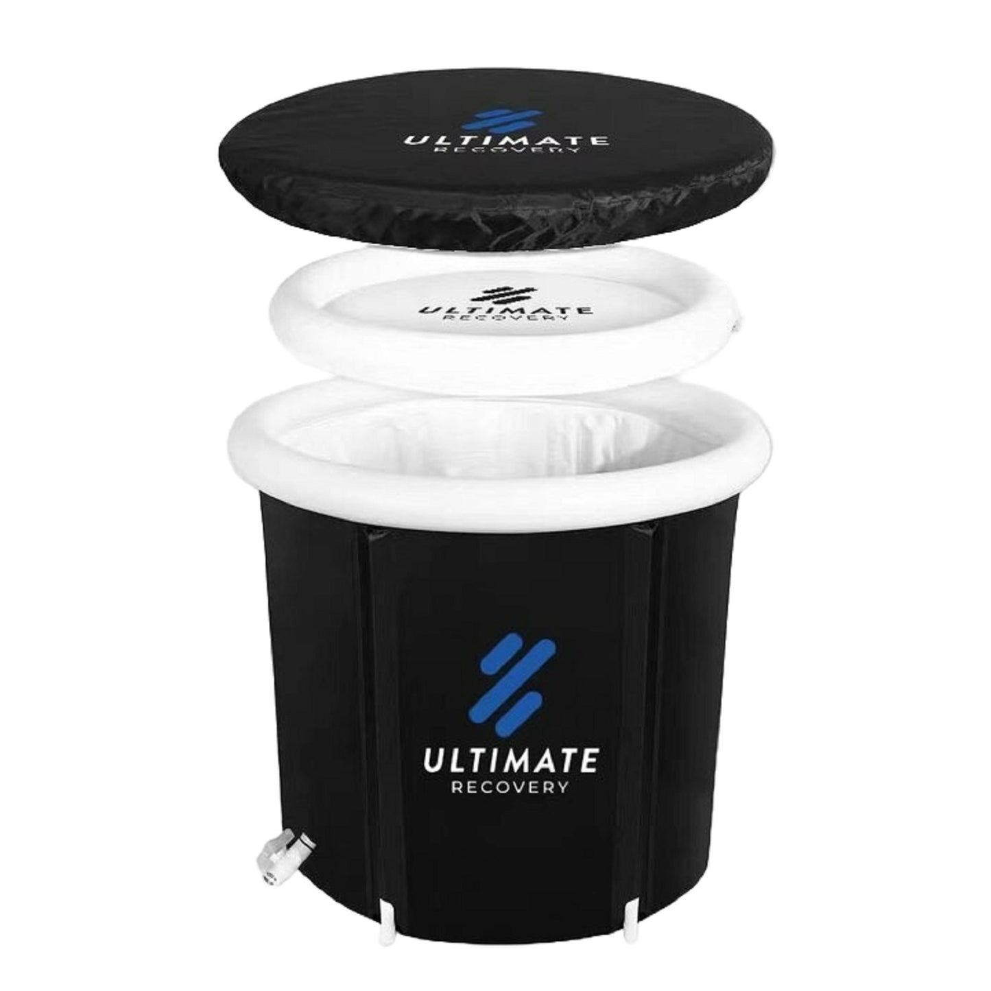 Ice Bath Muscular Aid Ultimate Fitness - Tina para baños Fríos de recuperación Muscular 350L