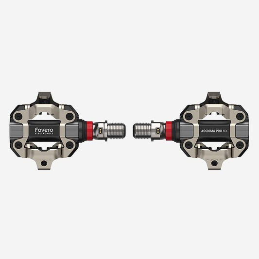 Favero Assioma Pro MX-2 - Pedales de MTB con medidor de potencia DUAL. Potenciometro