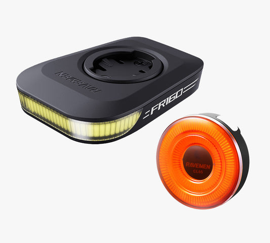 Kit de luces de bicicleta Ravemen LS03 (Delantera y trasera)