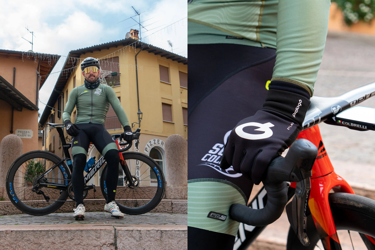 Prologo Kylma - Guantes de Ciclismo para clima frio. Ruta o MTB