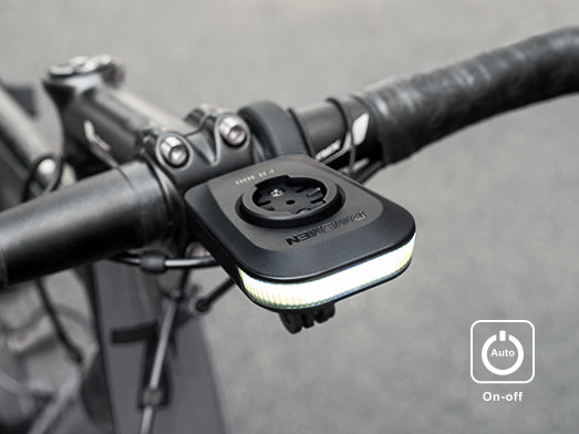 Luz delantera para bicicleta Ravemen FR300 - Integrada a ciclocomputador
