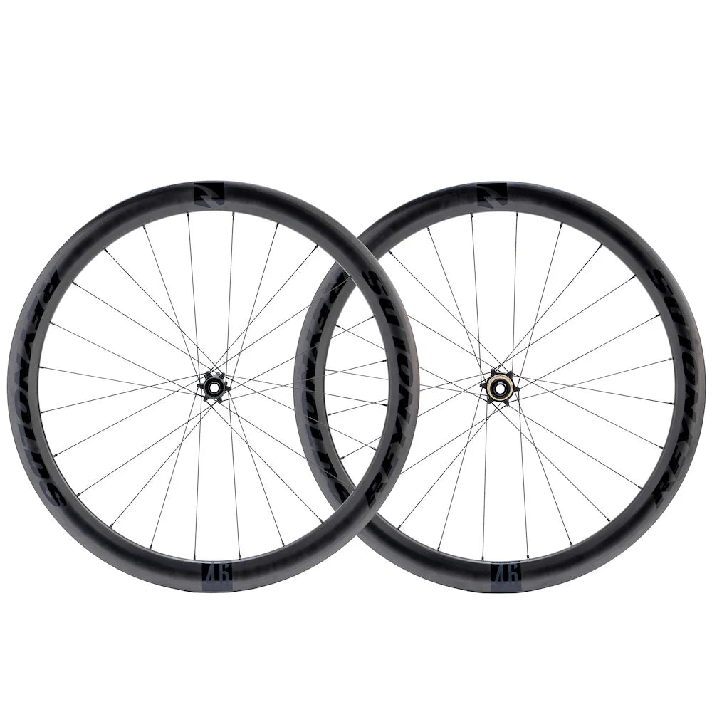 Reynolds AR 46 - Set Juego de ruedas de ciclismo Ruta de carbono (Freno de Disco)