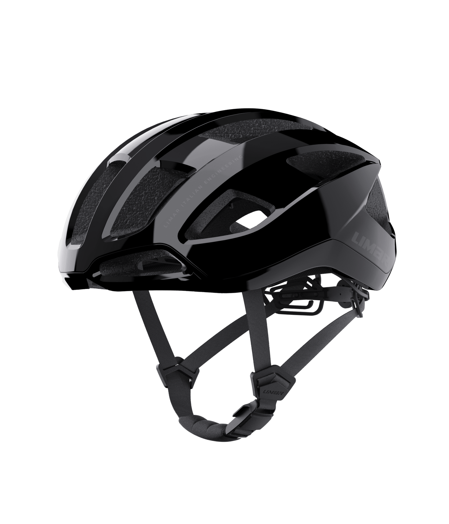Limar Air Stratos Mag – Casco de ciclismo de ruta aerodinámico (2 colores) Negro (Pure Black)