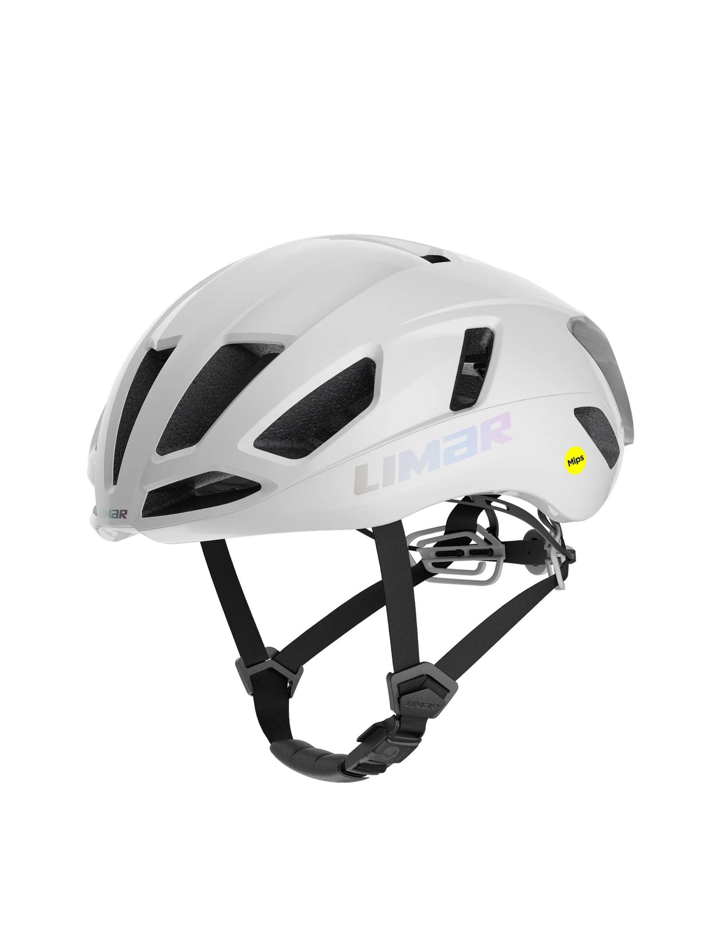 Casco de Ciclismo ruta Limar Air Atlas + Mips (Blanco + Iridiscente)