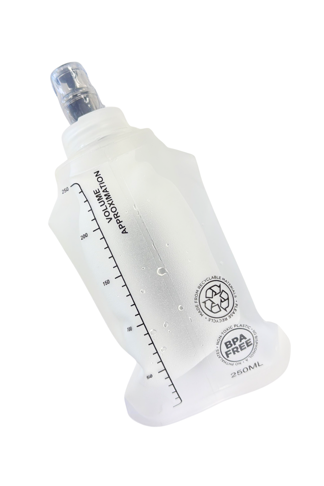 Botella Soft Flask Finisher - Flexible para hidratación o geles (250cc)