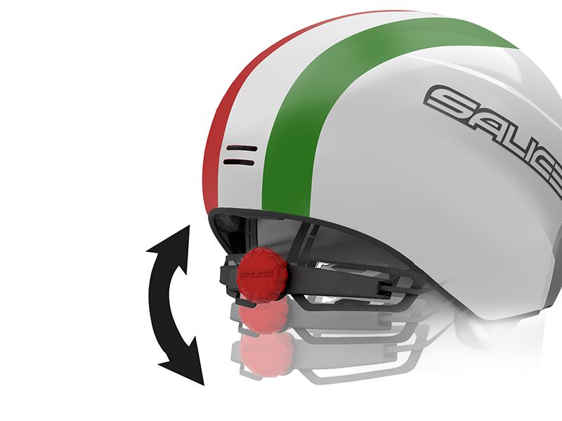 Salice Chrono – Casco aero de triatlón y contrarreloj (blanco o negro)