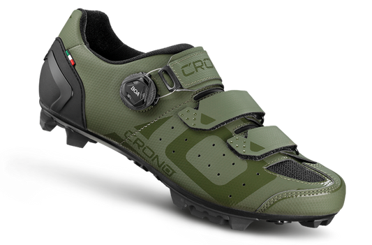 Crono CX-3 - Zapato de ciclismo de MTB (Ancho wide fit)