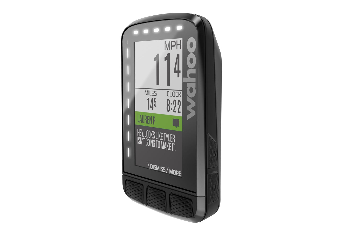 Ciclocomputador de ciclismo Wahoo Element Roam GPS V2 (con Accesorios)