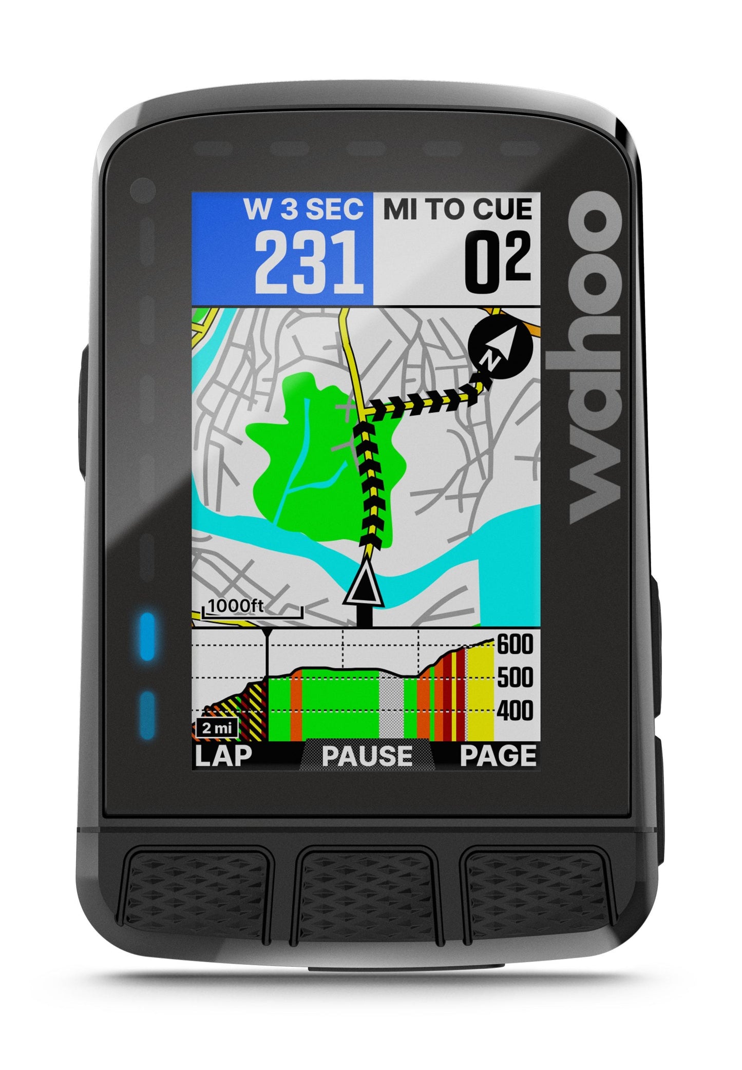 Ciclocomputador de ciclismo Wahoo Element Roam GPS V2 (con Accesorios)