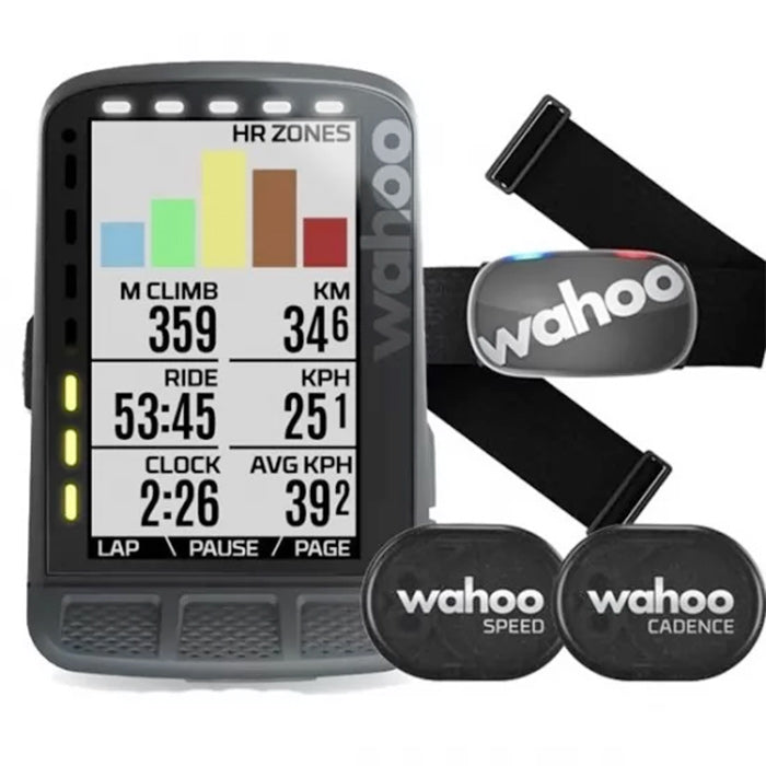 Ciclocomputador de ciclismo Wahoo Element Roam GPS V2 (con Accesorios)