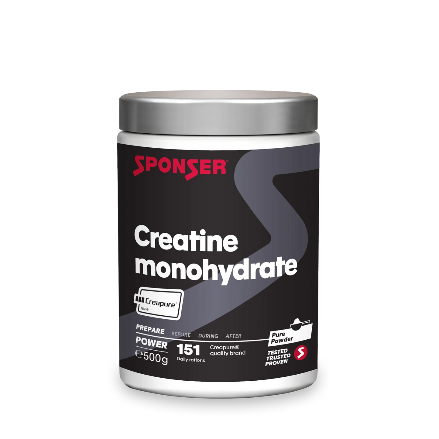 Sponser Creatine Monohydrate - Suplemento deportivo Creatina - 500g o 280g en Polvo