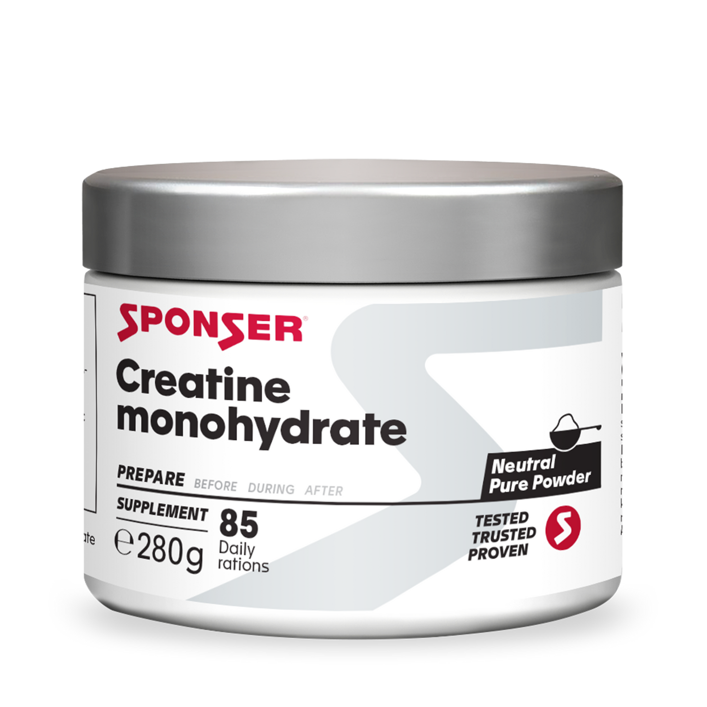 Sponser Creatine Monohydrate - Suplemento deportivo Creatina - 500g o 280g en Polvo