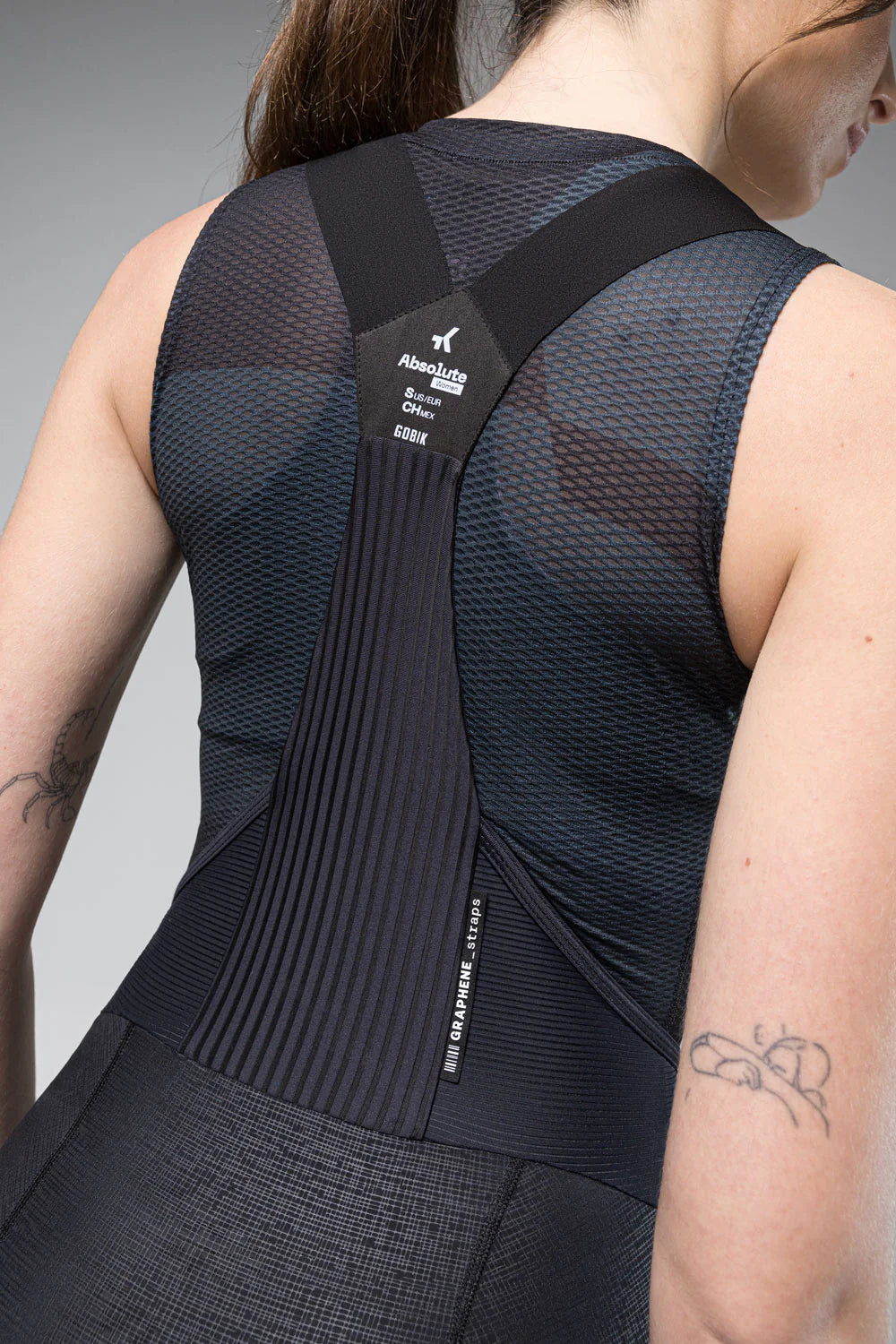 Culotte Mujer Absolute 6.0 – Calzas cortas de ciclismo Mujer. Acolchado K9 (color Negro)