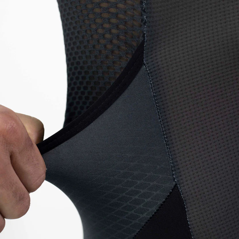 Gavia Tria Black - Traje Trisuit de Triatlón Sin Mangas de Hombre (Negro)
