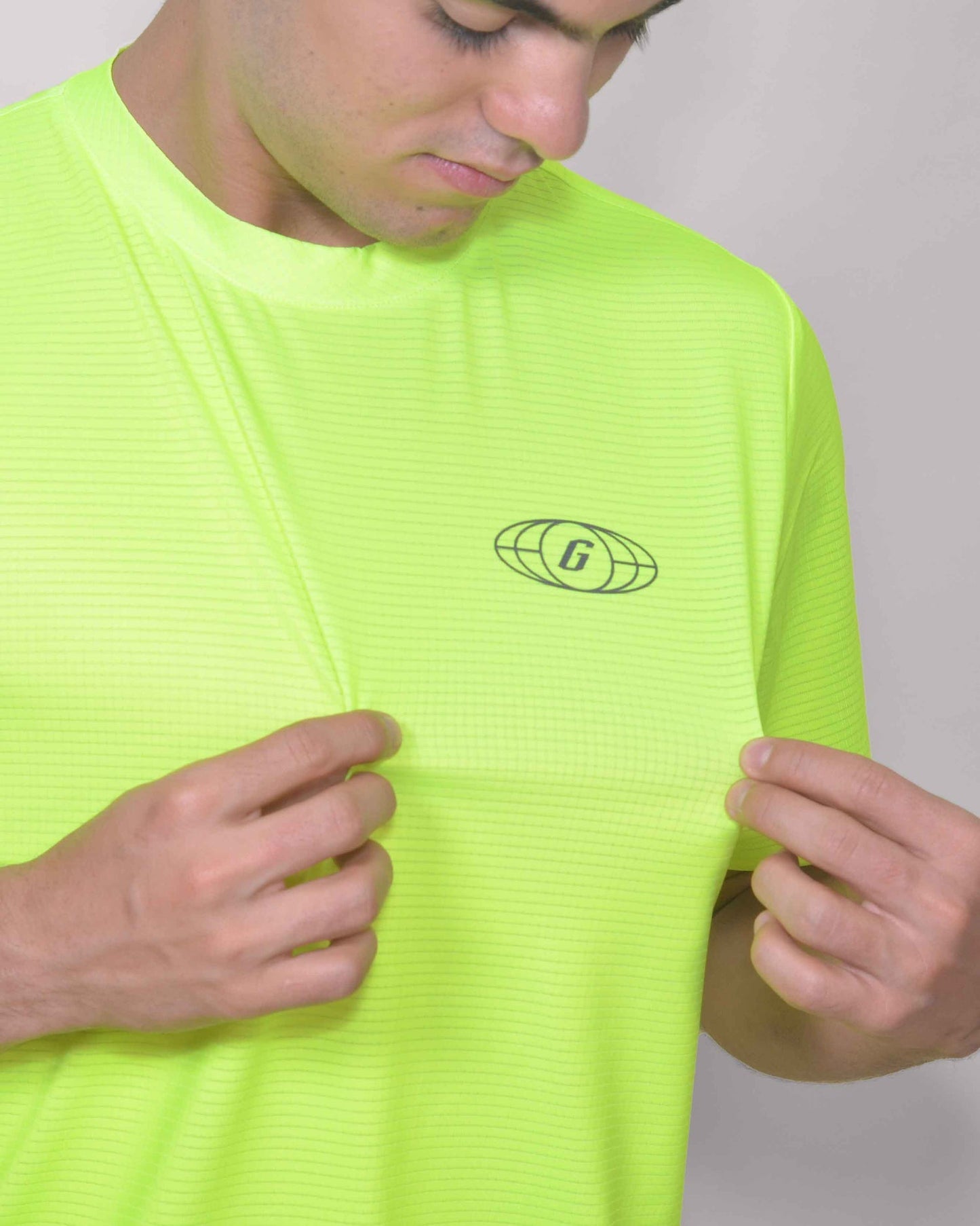 Gavia Green Flow - Polera de Running Manga corta Hombre (amarillo)