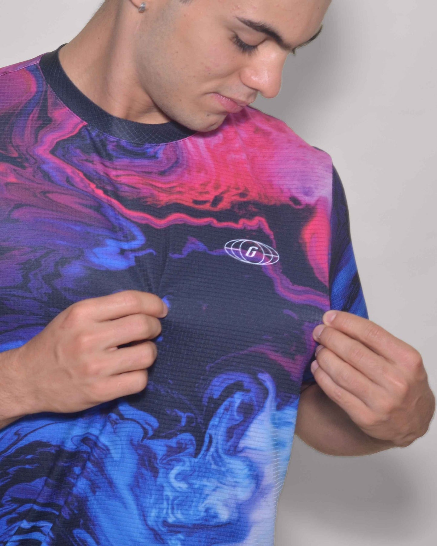 Gavia Seea - Polera de Running Manga corta Hombre (multicolor)