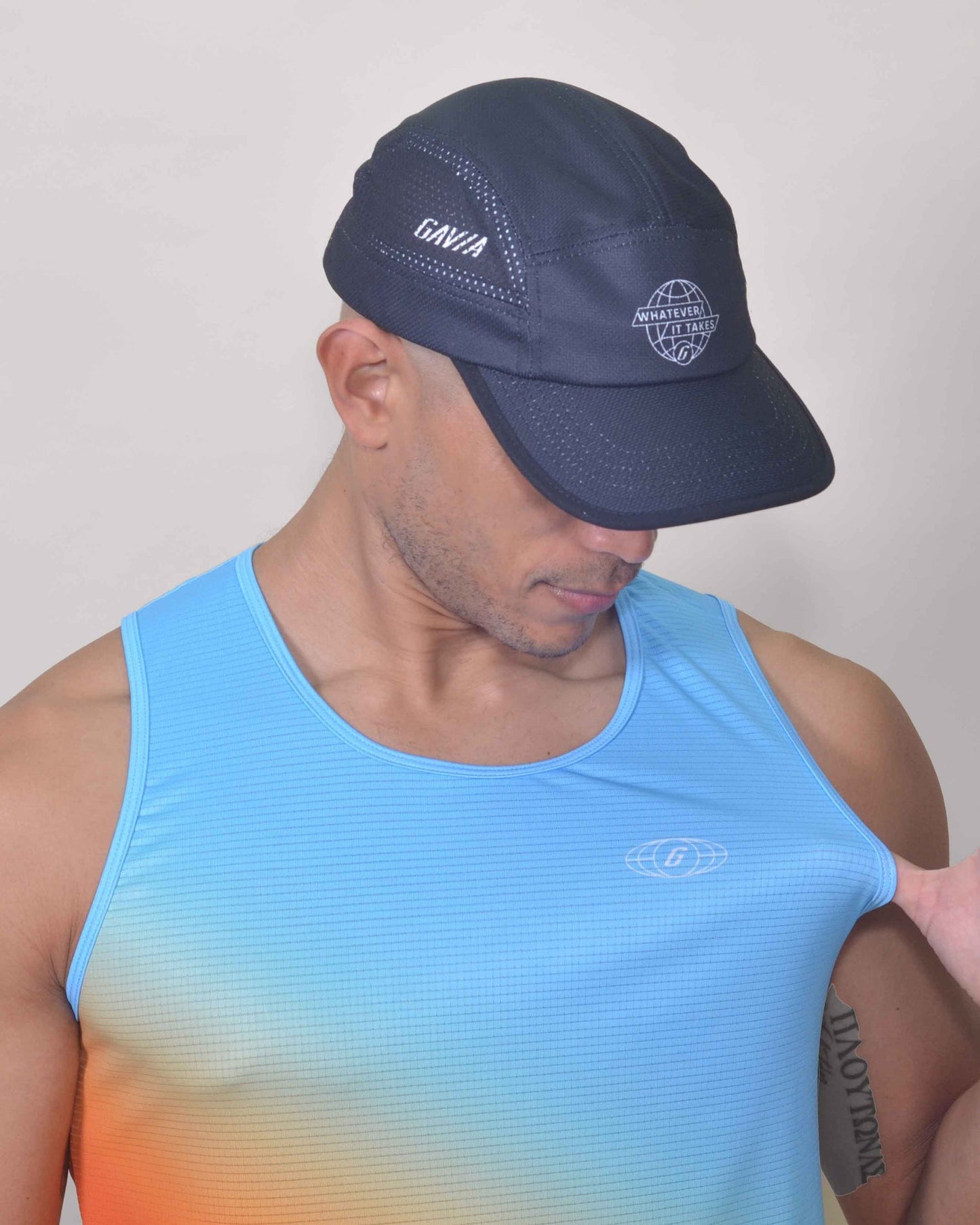 Polera Running Newton Gavia - Camiseta de correr sin mangas. Hombre