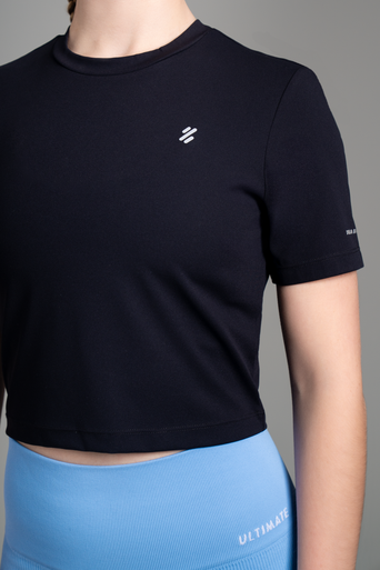 Ultimate Top Sport - Polera deportiva Manga corta Mujer (negro)