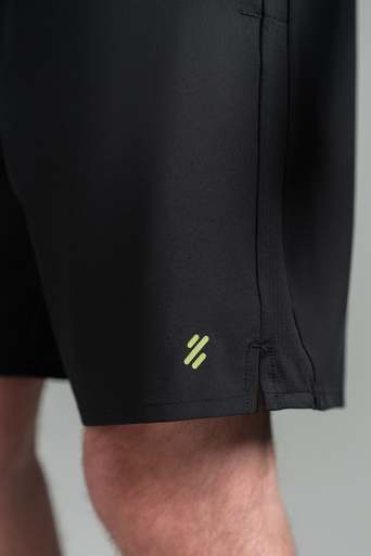 Ultimate Short Sport - Pantalones Cortos Deportivos de Hombre (Color Negro)